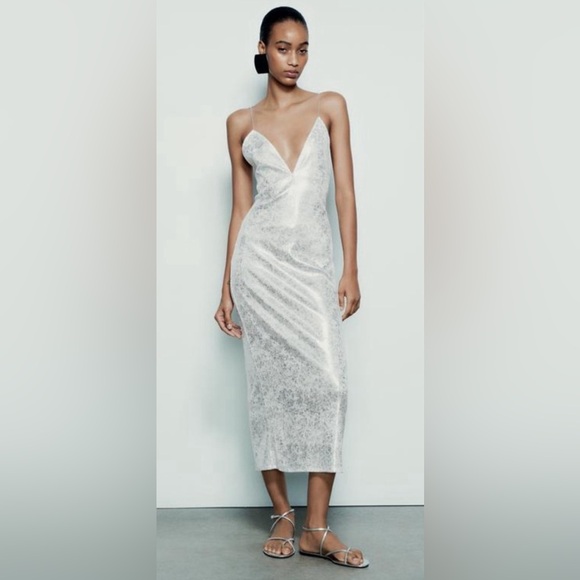 Sequin midi dress - Picture 1 of 4